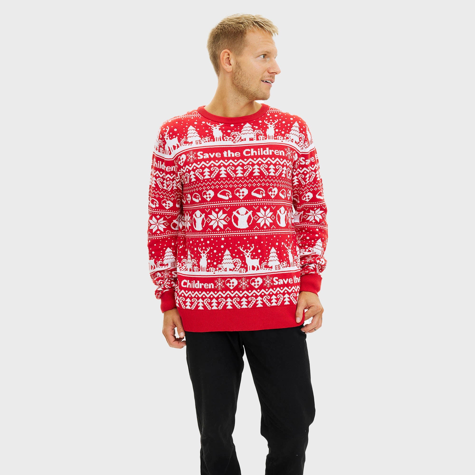 Save the children sweater - Mens